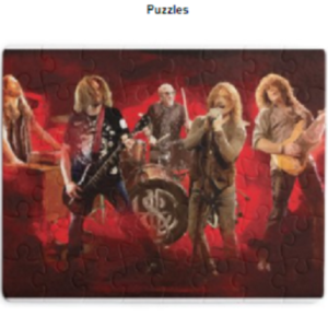 Jigsaw Puzzle Heaven and Earth Band Paint Image